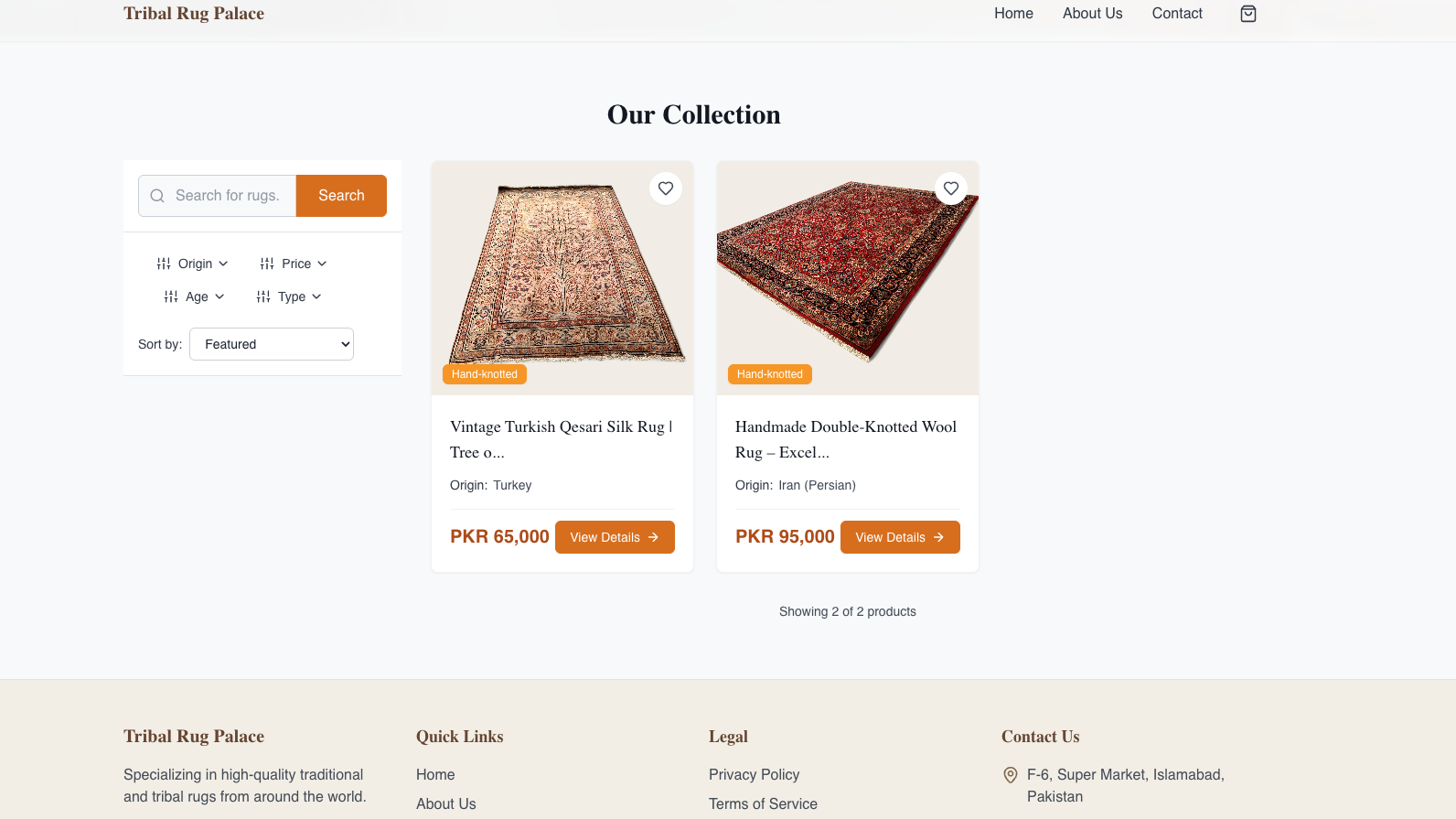 Tribal Rug Palace